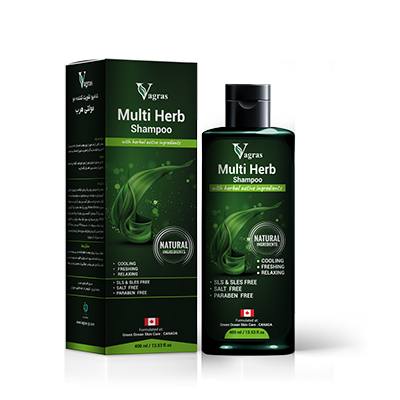 شامپو تقویت کننده مو مولتی هرب واگراس Multi Herb Shampoo